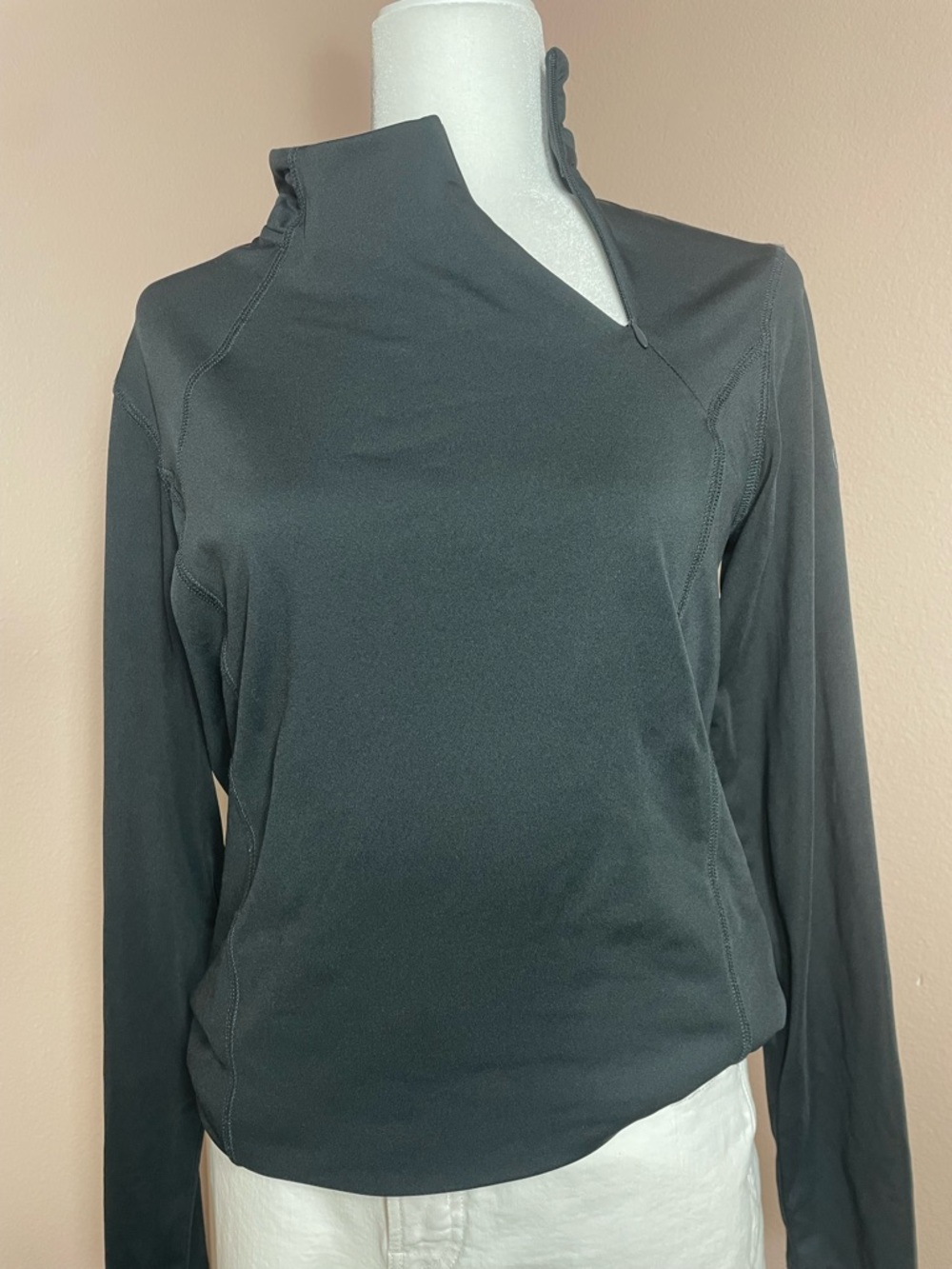 Dover Saddlery Quarter Zip Pullover Womens Small Athletic Riding Top
